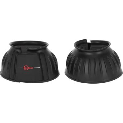 Covalliero Cloches pour chevaux en caoutchouc XXL - Noir Covalliero Cloches pour chevaux en caoutchouc XXL - Noir