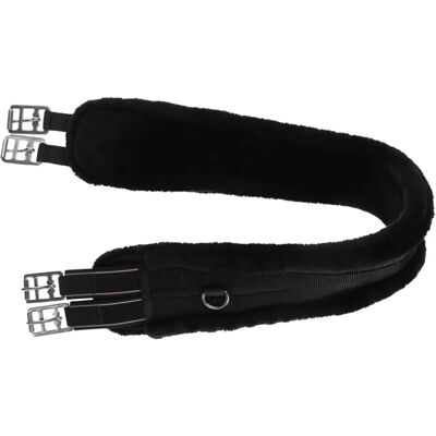 Fuelle de estribo de Covalliero con Webpelz - 130cm - Negro Fuelle de estribo de Covalliero con Webpelz - 130cm - Negro