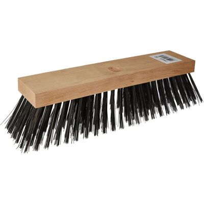 KERBL Metal Wire Broom - Wooden Back - Holes for Handle KERBL Metal Wire Broom - Wooden Back - Holes for Handle