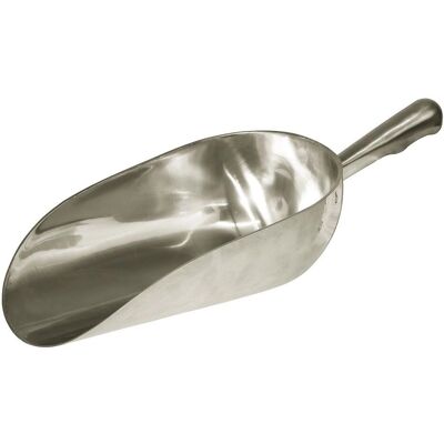 Utmärkt foderskopa - Halvrund 900g aluminium Utmärkt foderskopa - Halvrund 900g aluminium