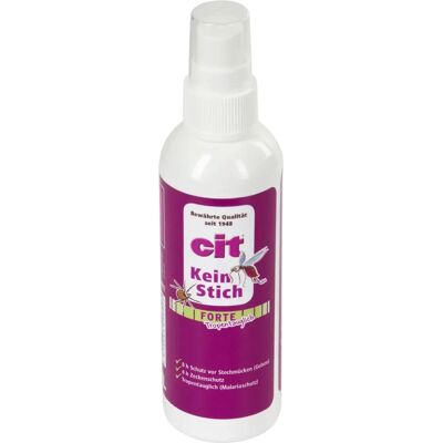 cit KeinStich forte 100ml Insektenschutzspray - Natürlich, bis zu 8h cit KeinStich forte 100ml Insektenschutzspray - Natürlich, bis zu 8h