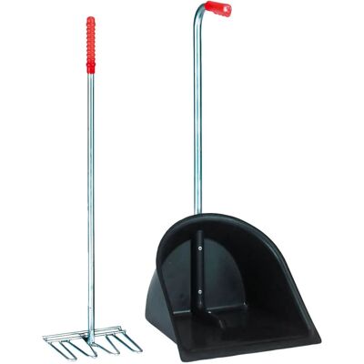 Kerbl Mistboy – 75cm Schwarzer Pferdemist-Schaufel & Rake Kerbl Mistboy – 75cm Schwarzer Pferdemist-Schaufel & Rake