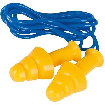 Kerbl Earplug Reusable with Cord - Hearing Protection SNR 28dB Kerbl Earplug Reusable with Cord - Hearing Protection SNR 28dB