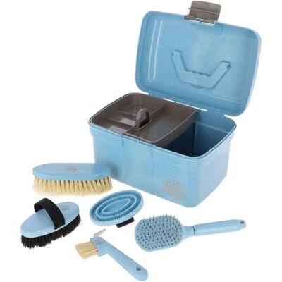 Covalliero WaterLily pastellblau Grooming-Set - Pflege Covalliero WaterLily pastellblau Grooming-Set - Pflege