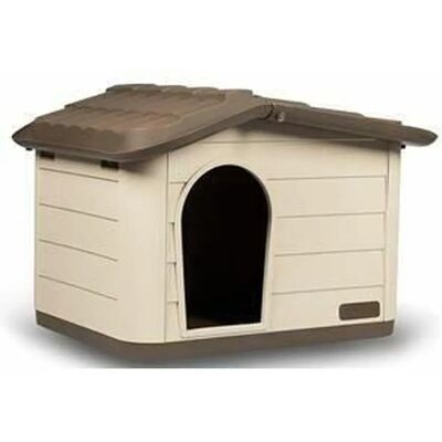 Kerbl Ulkokatto - 60x51x41cm - Mokka ja ruskea - Muovi Kerbl Ulkokatto - 60x51x41cm - Mokka ja ruskea - Muovi
