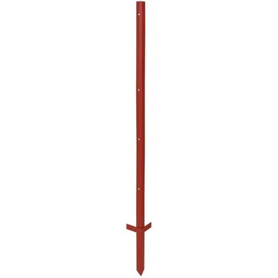 AKO - Hoekstaalpaal - 115 cm - 2 mm - Spijlhekwerkpaal AKO - Hoekstaalpaal - 115 cm - 2 mm - Spijlhekwerkpaal