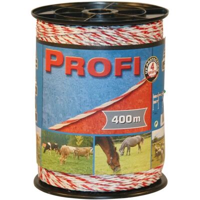 Cuerda eléctrica Profi Kerbl - 400m - Alambre de cercado eléctrico Cuerda eléctrica Profi Kerbl - 400m - Alambre de cercado eléctrico