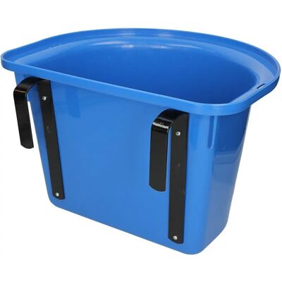 Cassa di Trasporto Kerbl - 12L, Blu, Gancio in Metallo, Accessorio Stalla Cassa di Trasporto Kerbl - 12L, Blu, Gancio in Metallo, Accessorio Stalla