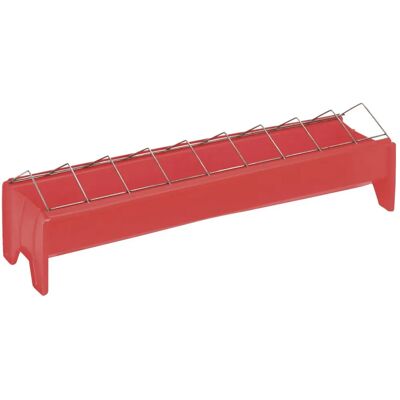 Mangime per polli Kerbl - 50x12cm in plastica per giovani galline Mangime per polli Kerbl - 50x12cm in plastica per giovani galline