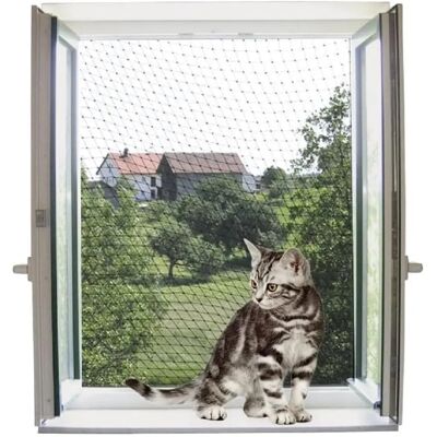 Kerbl Katzenschutznetz - Maschen 3x3cm - UV-beständig Kerbl Katzenschutznetz - Maschen 3x3cm - UV-beständig