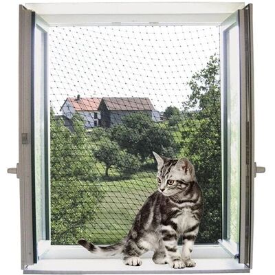 Kerbl Sicherheit Netz für Katzen 6x3 m Transparent Kerbl Sicherheit Netz für Katzen 6x3 m Transparent