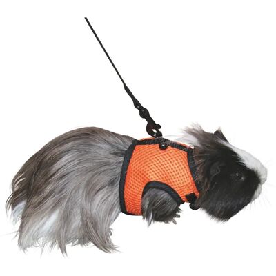 Leopet Sportharnas voor cavia en konijn - Hals 14-18cm, Buik 22-26cm Leopet Sportharnas voor cavia en konijn - Hals 14-18cm, Buik 22-26cm