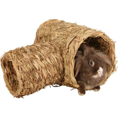 Kerbl Pet Naturgras Tunnel - Kanin, Meerschweinchen, Frettchen - 2 Stück Kerbl Pet Naturgras Tunnel - Kanin, Meerschweinchen, Frettchen - 2 Stück