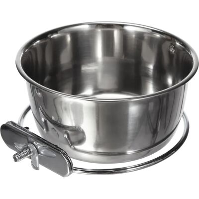 Kerbl Rostfritt stål vatten skål - 600 ml Kerbl Rostfritt stål vatten skål - 600 ml