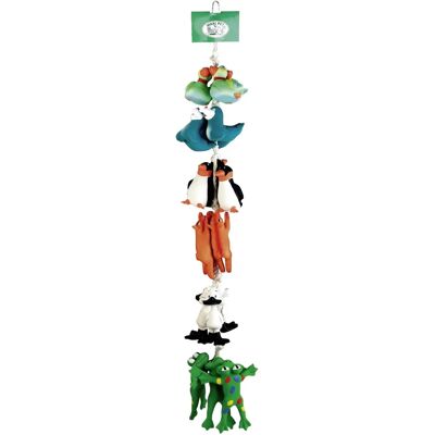 i.g.c. srl Leopet Set di Giocattoli in Gomma - Forme Animali per Cani i.g.c. srl Leopet Set di Giocattoli in Gomma - Forme Animali per Cani