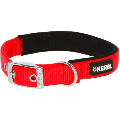 Collare in nylon KERBL Miami - Regolabile, Rosso - Collare per cani Collare in nylon KERBL Miami - Regolabile, Rosso - Collare per cani