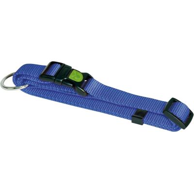 Collier en nylon réglable bleu KERBL - 30-45cm - Jusqu'à 18kg - M - Publicité Collier en nylon réglable bleu KERBL - 30-45cm - Jusqu'à 18kg - M - Publicité