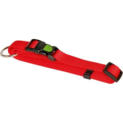 Kerbl Miami Rotes verstellbares Nylonhalsband - Klein Kerbl Miami Rotes verstellbares Nylonhalsband - Klein