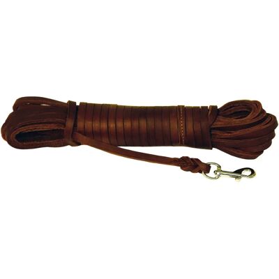 Kerbl Modello - Guinzaglio in pelle - 8 mm / 10 m Kerbl Modello - Guinzaglio in pelle - 8 mm / 10 m