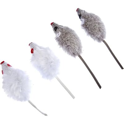 Jouet pour Chats Kerbl Souris en Peluche - Parfumée avec Clocher - Publicité Jouet pour Chats Kerbl Souris en Peluche - Parfumée avec Clocher - Publicité