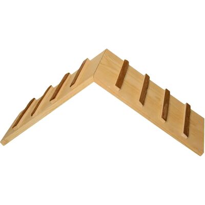 Accessori per gabbia di roditori - Ponte in legno con scale Accessori per gabbia di roditori - Ponte in legno con scale