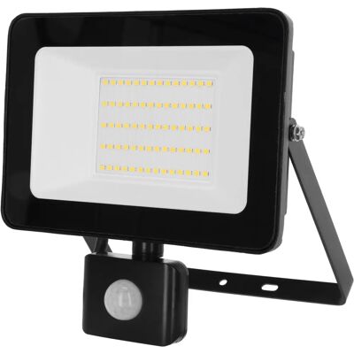 KERBL Reflektor LED do Użytku na Zewnątrz z Czujnikiem Ruchu - 50W KERBL Reflektor LED do Użytku na Zewnątrz z Czujnikiem Ruchu - 50W