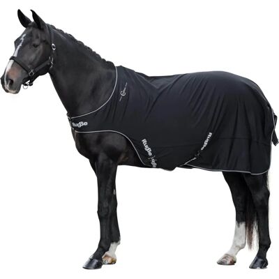 Covalliero Pferdedecke - Schwarz - 155cm - Wasserdicht & Atmungsaktiv Covalliero Pferdedecke - Schwarz - 155cm - Wasserdicht & Atmungsaktiv