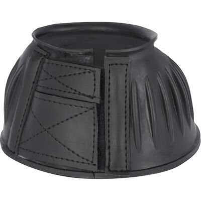 Gambes en caoutchouc Covalliero - Résistantes, noires, double velcro - Équipement équin Gambes en caoutchouc Covalliero - Résistantes, noires, double velcro - Équipement équin