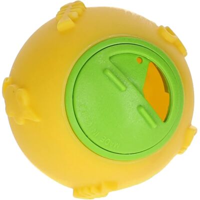 Kerbl Snackball für Katzen & Hühner, ø 7,5 cm, gelb Kerbl Snackball für Katzen & Hühner, ø 7,5 cm, gelb