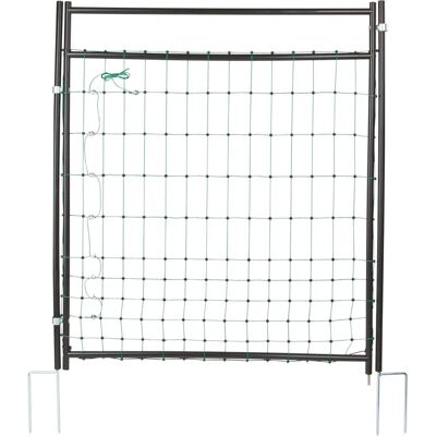 Kerbl Elektrisch Omheiningpoort - 90-105cm - Eenvoudig te Installeren Kerbl Elektrisch Omheiningpoort - 90-105cm - Eenvoudig te Installeren