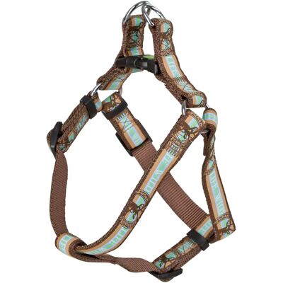 Collare e guinzaglio Wild Life marrone - 80cm/25mm Collare e guinzaglio Wild Life marrone - 80cm/25mm
