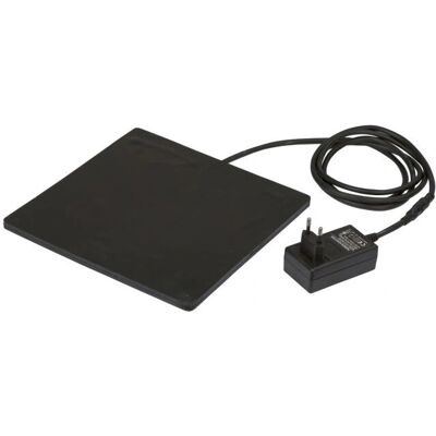 Kerbl 70239 Elektrische Heizmatte - 24x24cm, 18W, Wasserdicht Kerbl 70239 Elektrische Heizmatte - 24x24cm, 18W, Wasserdicht