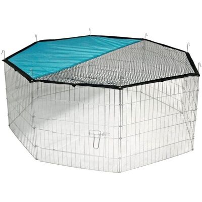 Elemento di Parco Octagonale KERBL con Porta - Recinto per piccoli animali Elemento di Parco Octagonale KERBL con Porta - Recinto per piccoli animali