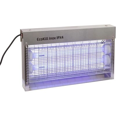 Kerbl Fluginsektsdödare - Rostfritt stål, IPX4, 2x15W - Fluginsektsdödare Kerbl Fluginsektsdödare - Rostfritt stål, IPX4, 2x15W - Fluginsektsdödare
