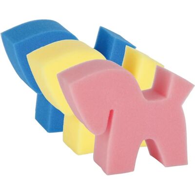 Spugna per Cura dei Cavalli Anli House - Set di Schiuma a Forma di Cavallo Spugna per Cura dei Cavalli Anli House - Set di Schiuma a Forma di Cavallo