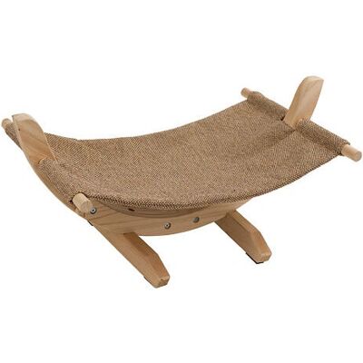 Łóżko hamak dla psów i kotów Kerbl Siesta 2.0 - Drewniana ramka, 61x37x29cm Łóżko hamak dla psów i kotów Kerbl Siesta 2.0 - Drewniana ramka, 61x37x29cm