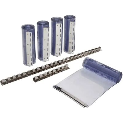 Kerbl PVC Vorhang-Set - Staub, Sprühnebel, Lärm Schutz Kerbl PVC Vorhang-Set - Staub, Sprühnebel, Lärm Schutz