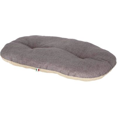 Cuscino per cani Kerbl - Ovale, Marrone/Grigio, 64x48 cm - Cuscino per cani Cuscino per cani Kerbl - Ovale, Marrone/Grigio, 64x48 cm - Cuscino per cani