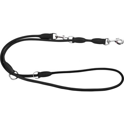 Guinzaglio in pelle Kerbl Roma - 200cm, 8mm, Nero - Guinzaglio Guinzaglio in pelle Kerbl Roma - 200cm, 8mm, Nero - Guinzaglio