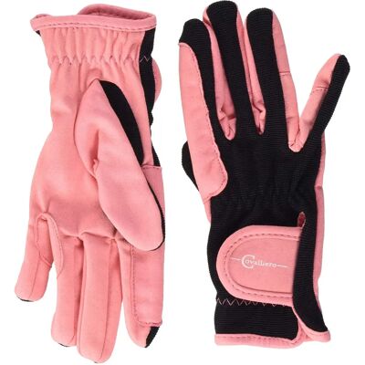Guanti da equitazione per bambini Covalliero Lilli Nero/Rosa - Guanti Guanti da equitazione per bambini Covalliero Lilli Nero/Rosa - Guanti