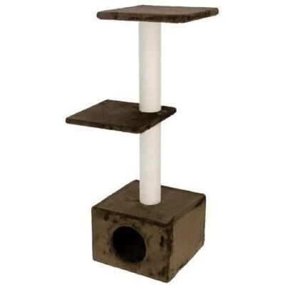 Kerbl Venus Braun Katzenbaum - 109cm mit verstecktem Bett Kerbl Venus Braun Katzenbaum - 109cm mit verstecktem Bett