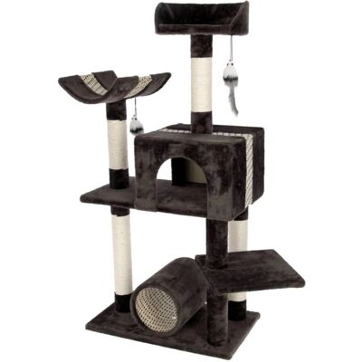 Albero per gatti Safari Big di Kerbl - 122cm, Marrone Scuro Albero per gatti Safari Big di Kerbl - 122cm, Marrone Scuro