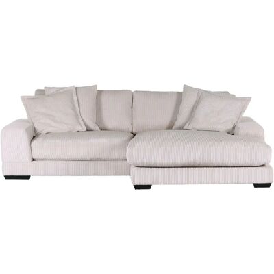 GUTMANN FACTORY Beiges Cordsofa - 280cm x 57cm x 190cm - Sofas GUTMANN FACTORY Beiges Cordsofa - 280cm x 57cm x 190cm - Sofas