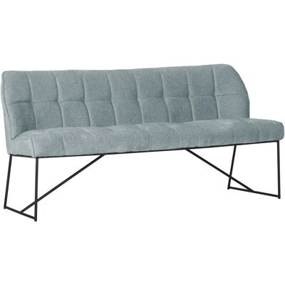 GUTMANN Factory Sofa - Chenille Blau - 190x88x67cm - Sofas GUTMANN Factory Sofa - Chenille Blau - 190x88x67cm - Sofas