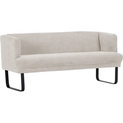 GUTMANN FACTORY Weißes Cord Sofa - Sofa GUTMANN FACTORY Weißes Cord Sofa - Sofa