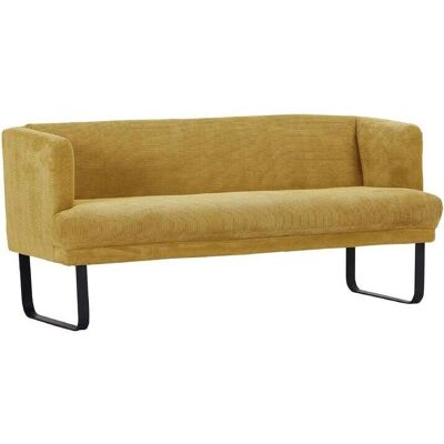 GUTMANN FACTORY Sofa - Gelb - 190cm x 83cm x 70cm - Sofas GUTMANN FACTORY Sofa - Gelb - 190cm x 83cm x 70cm - Sofas