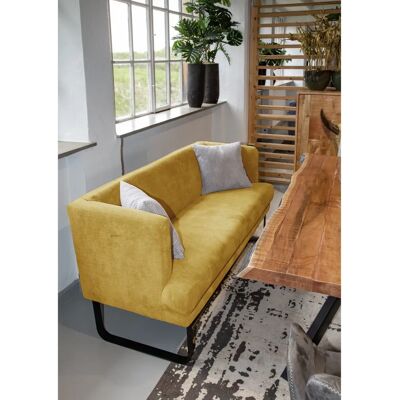 GUTMANN FACTORY Gelbes Küchen-Sofa - Polster, 170cm GUTMANN FACTORY Gelbes Küchen-Sofa - Polster, 170cm