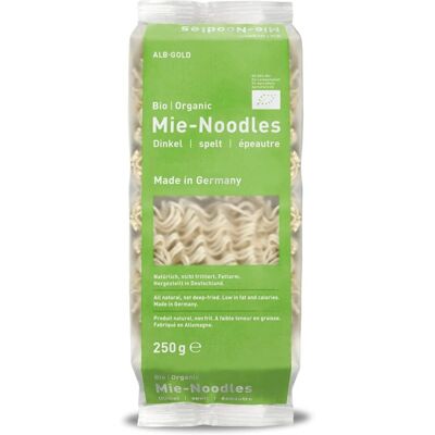ALB GOLD Nouilles d'épeautre Bio 250 g - Cuisine asiatique - Publicité ALB GOLD Nouilles d'épeautre Bio 250 g - Cuisine asiatique - Publicité