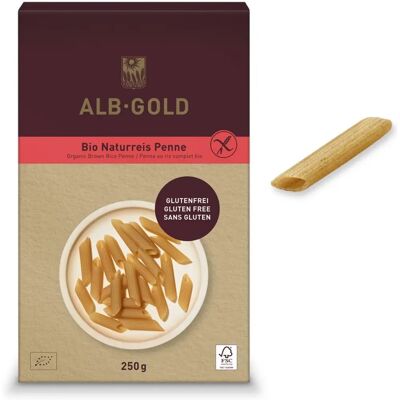 ALB-GOLD Organiczne makaron ryżowy pełnoziarnisty - Bez glutenu ALB-GOLD Organiczne makaron ryżowy pełnoziarnisty - Bez glutenu