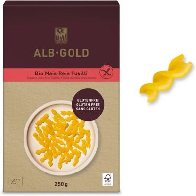 ALB-GOLD Bio Mais-Reis Fusilli - Pasta ALB-GOLD Bio Mais-Reis Fusilli - Pasta